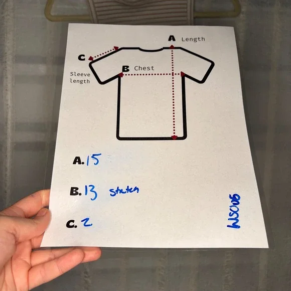 Aerie Striped Crop Tank Top Women Medium Tan White Excellent Ribbed High Neck - Picture 5 of 5